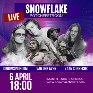Droomsindroom, Zaan Sonnekus, en Van Der Aven live @ Snowflake Venue