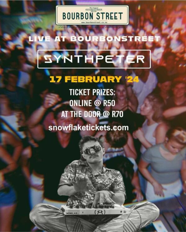 SYNTHPETER Live at Bourbonstreet poster